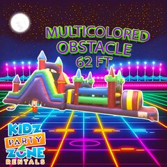 62ft Multicolor Obstacle Course