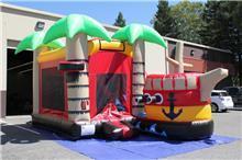 Pirate Ship Combo Bounce House Pirate Ship Combo Bounce House