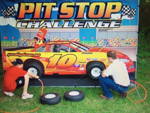 Pit stop Challenege Carnival game Pit stop Challenege Carnival game