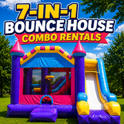 7-in-1 Bounce House Combo Rentals 7-in-1 Bounce House Combo Rentals