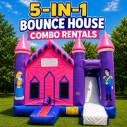 5-in-1 Bounce House Combo Rentals 5-in-1 Bounce House Combo Rentals
