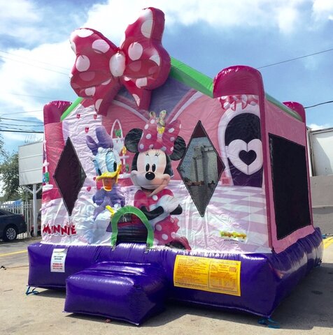 Minnie-Mouse- With Slide and Basketball Hoop Unit 25 Minnie-Mouse- With Slide and Basketball Hoop Unit 25