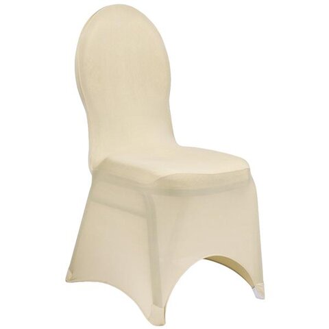 Spandex Chair Cover - Champagne Spandex Chair Cover - Champagne