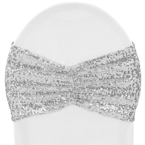 Glitz Chair Band - Silver Glitz Chair Band - Silver
