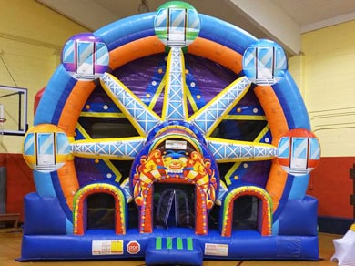 Combos (Bounce House with Slide) - Dowling Party Rentals-Newnan, GA