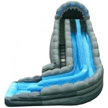 24' Curved Wild Rapids Double Lane (Wet Slide Only)