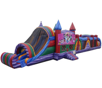 Marble Paradise Obstacle Course - Minnie Mouse (Wet or Dry Unit)