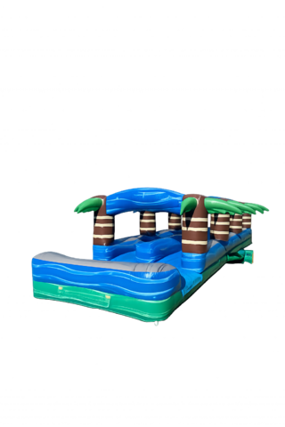 Tropical Double Lane Slip N Slide Tropical Double Lane Slip N Slide