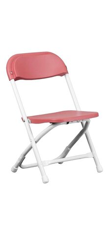 Kid Red Plastic Folding Chair