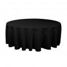 Black Round Table Cloths 