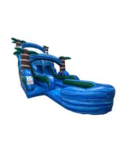 18' WET/DRY DBL LANE Blue Hurricane
