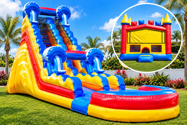 Slide and Bounce house package Slide and Bounce house package