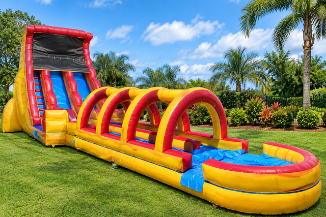 Fireball Double Lane w/ Slip-n-Slide Fireball Double Lane w/ Slip-n-Slide