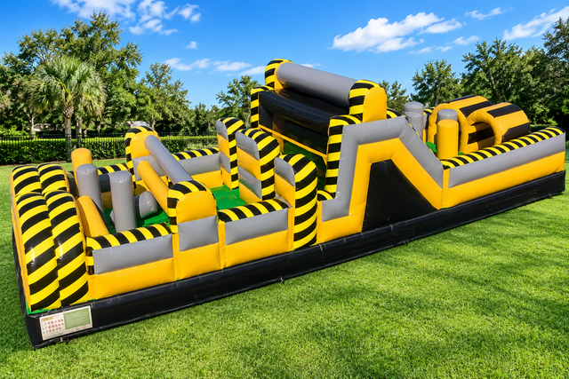 Black and Yellow Obstacle Black and Yellow Obstacle