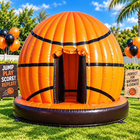 Basketball Bounce House Basketball Bounce House