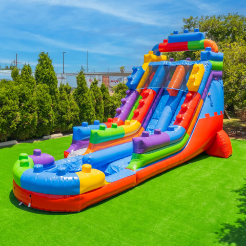 Lego Double Lane Water Slide Lego Double Lane Water Slide
