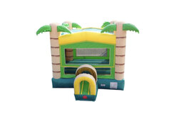 Large Tropical Bounce House