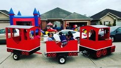 Bounce House, Train And Carousel Bounce House, Train And Carousel