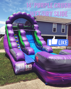 14' Purple Marble Wet/Dry Slide 14' Purple Marble Wet/Dry Slide