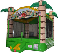 Large Tropical Bounce House Large Tropical Bounce House