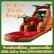 18 Feet Fiesta Tropical Waterslide With Pool 18 Feet Fiesta Tropical Waterslide With Pool