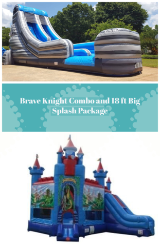 Brave Knight Combo (Dry Only) and 18ft big Splash Package Brave Knight Combo (Dry Only) and 18ft big Splash Package