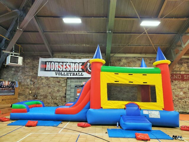 The Dual Castle Bounce House Combo The Dual Castle Bounce House Combo