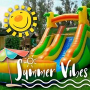 12 ft. Summer Vibes Jr. Slide (Dry Slide)