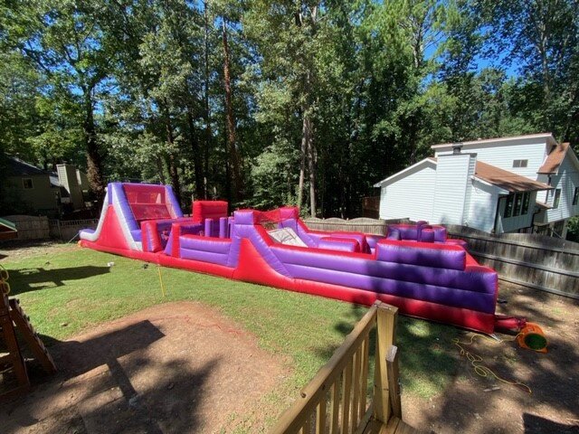60' Dual Lane Obstacle course 60' Dual Lane Obstacle course
