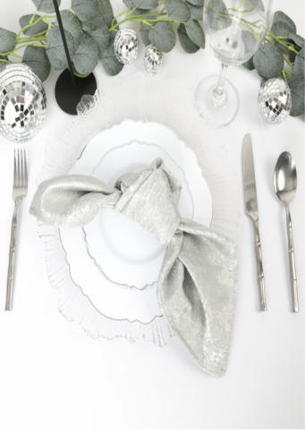 Crinkle Shimmer Napkin 20