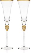 Rhinestone Champagne Flutes