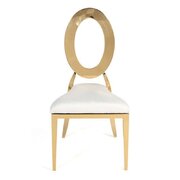 O BACK CHAIR - GOLD