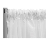 15FT WHITE SHEER PANELS