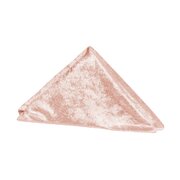 Velvet 20"x20" Linen Napkin - Blush/Rose Gold