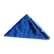 Velvet 20"x20" Linen Napkin - Royal Blue