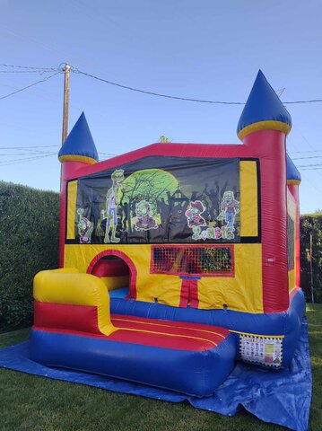 Halloween Bounce Houses Combo Rental in Los Angeles - L.A Inflatables Rental 