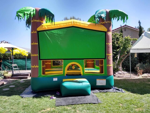 Tropical Jumper Rental in Los Angeles - L.A Inflatables Rental 