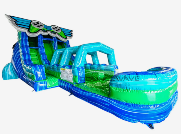 18ft GAMEFLY DUAL LANE WATERSLIDE 18ft GAMEFLY DUAL LANE WATERSLIDE