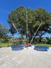 Spider Jump! Double Station Bungee Trampoline