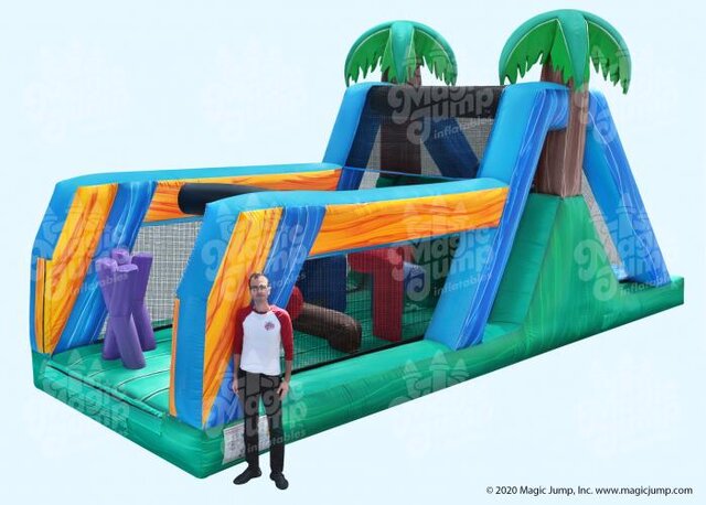 32ft TROPICAL OBSTACLE 32ft TROPICAL OBSTACLE