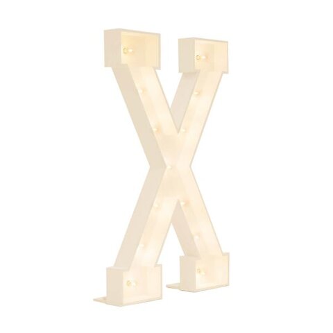Marquee Letter X Marquee Letter X