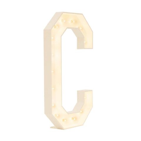 Marquee Letter C Marquee Letter C