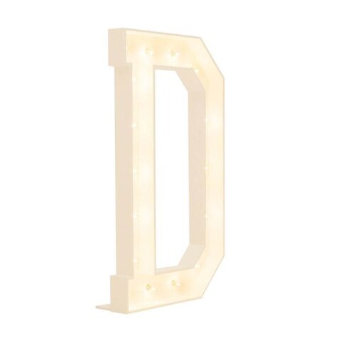 Marquee Letter D Marquee Letter D