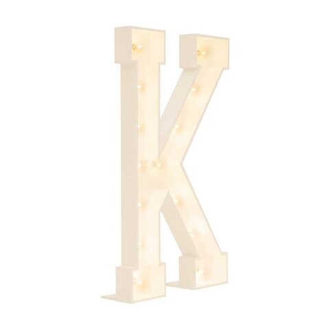 Marquee Letter K Marquee Letter K