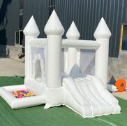 Small White Bounce House