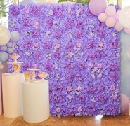 Lavender Flower Wall