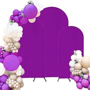 Purple 3 Piece Backdrop
