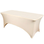 Cream Table Cover