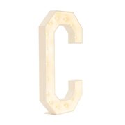 Marquee Letter C