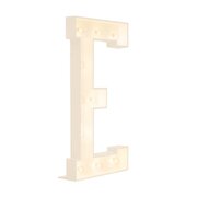Marquee Letter E